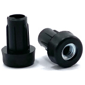BUCHA PLASTICA COM ROSCA METALICA
