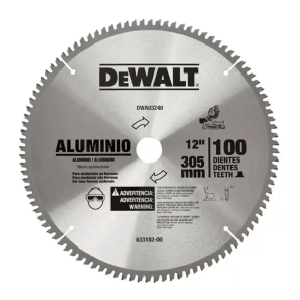 DISCO SERRA CIRCULAR ALUMÍNIO DEWALT